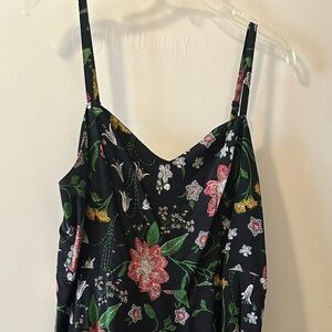 Black w/ flowers dress